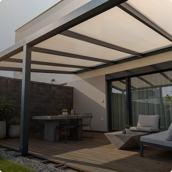 PRO-SKY Solid pergola