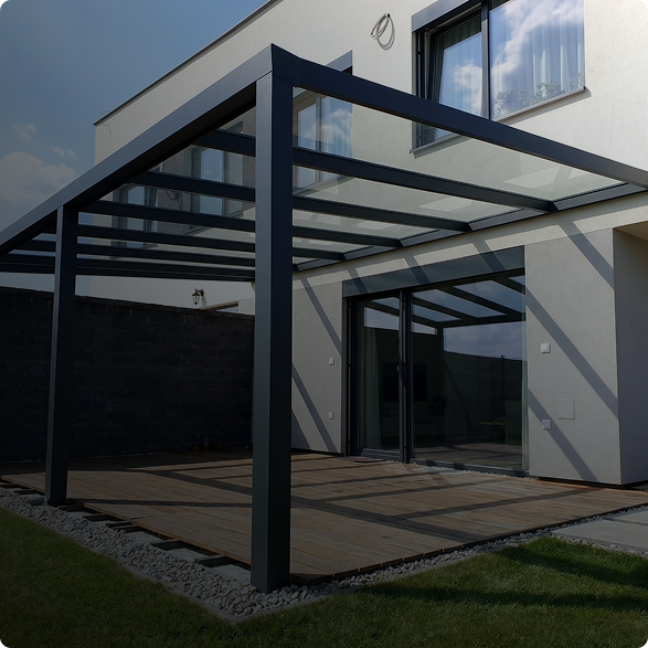 PRO-SKY Crystal presklená pergola